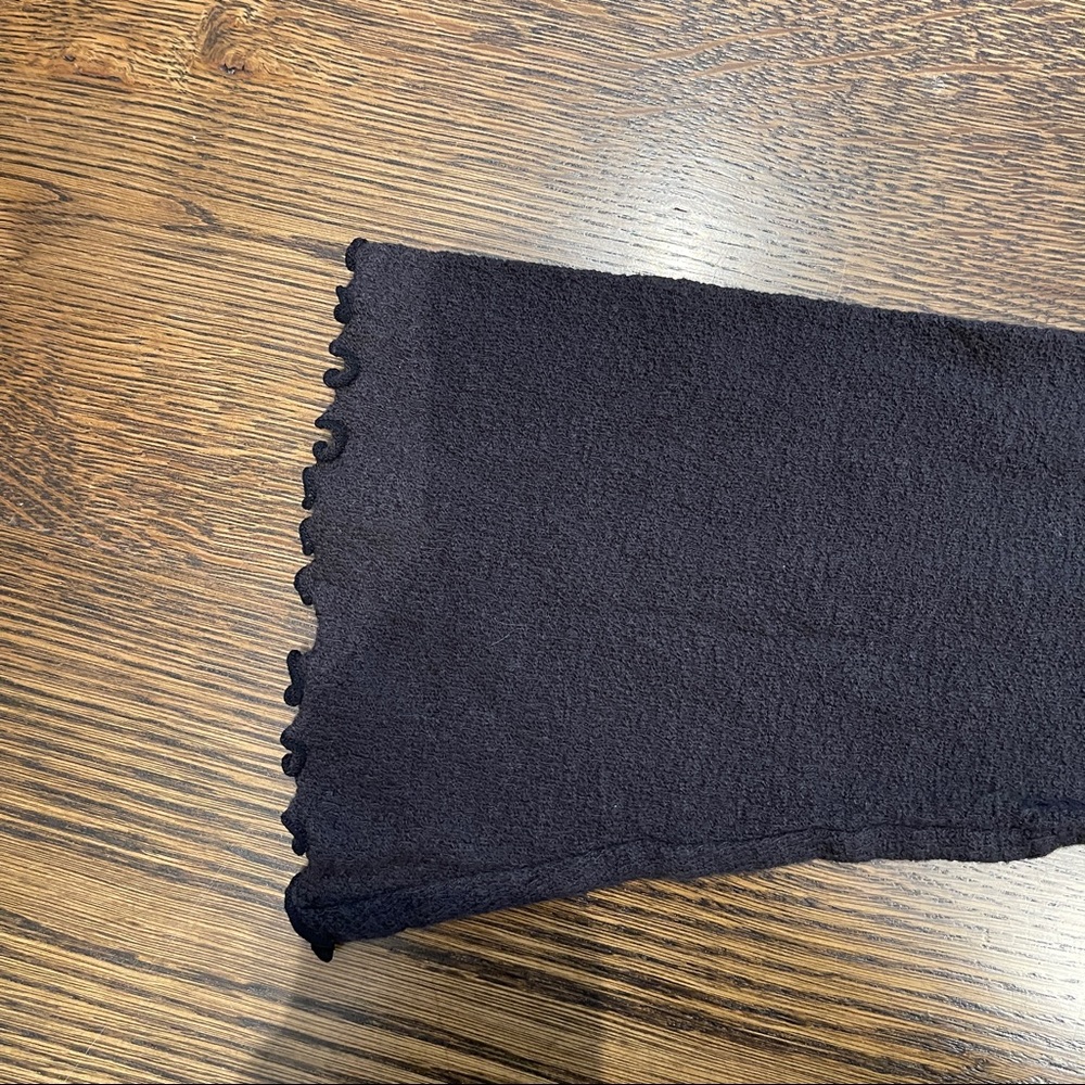 madewell bubbled flair sleeve long sleeve top - Picture 6 of 7